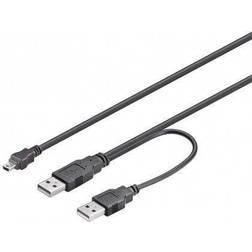 Goobay Hi-Speed USB A-USB A/USB Mini-B 2.0 0.6m