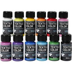 Textile Solid Colours Opaque 12x50ml