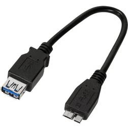 LogiLink USB A - USB Micro-B 3.0 0.2m