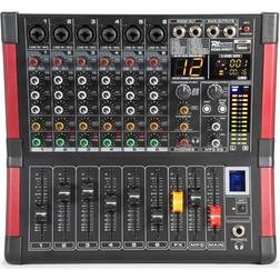 Power Dynamics PDM-M604A 6 kanaals muziek mixer versterker