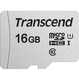 Transcend 300S 16GB MicroSDXC UHS-I Clase 10 memor