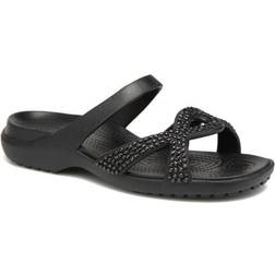 Crocs Meleen Twist Diamante - Black/Black