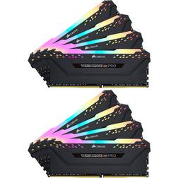 Corsair Vengeance RGB LED Pro Black DDR4 3200MHz 8x8GB (CMW64GX4M8C3200C16)