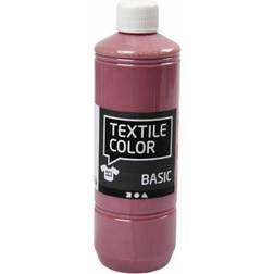 Textile Color Paint Basic Dark Rose 500ml