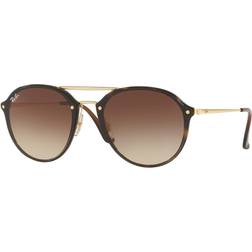 Ray-Ban Blaze Double Bridge RB4292N - Brun