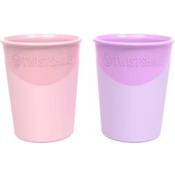 Twistshake Vaso de Entrenamiento para Beber para Bebés y Niños Pequeños 170 ml Tazas para Sorber para Bebés 6 Meses 2 Paquetes