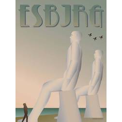 Vissevasse Esbjerg Men's Poster 30x40cm