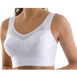 Miss Mary Cotton Simplex Active Bra White