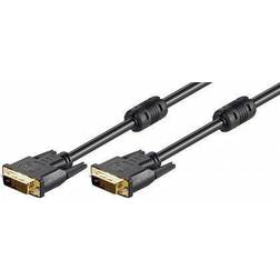 Goobay Ferrite Gold DVI-D - DVI-D Dual Link 1.8m