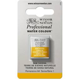 Winsor & Newton Professional Water Colour Raw Sienna Half Pan