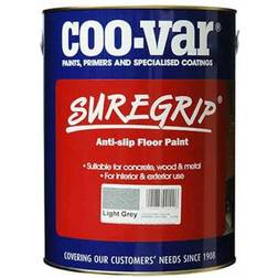 Coo-var Suregrip Anti-Slip Floor Paint Grey 5L