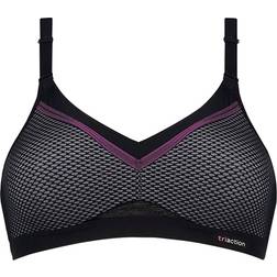 Triumph Triaction Free Motion Sports Bra - Black