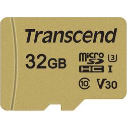 Transcend 32GB microSDHC 500S Scheda di Memoria, TS32GUSD500S