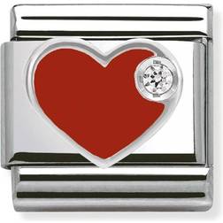 Nomination Composable Classic Link Charm - Silver/White