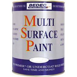 Bedec Multi Surface Metal Paint, Wood Paint Magnolia 0.75L