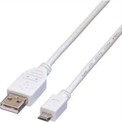 Value USB A-USB Micro-B 2.0 0.8m