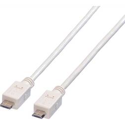 Value USB A-USB Micro-B 2.0 1.8m