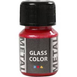 Glass Color Metal Red 35ml