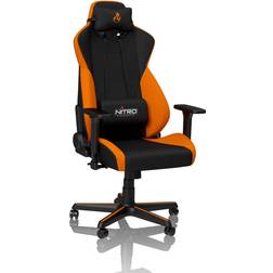 Nitro Concepts Chaise Gamer S300 Horizon Orange Noir/Orange/Tissu/3D