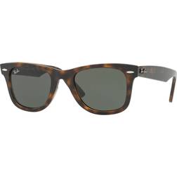 Ray-Ban Wayfarer Ease Polarized Sunglasses - Men's Brown/Green