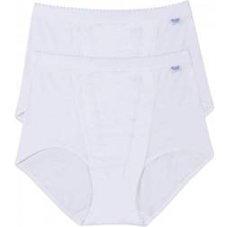 Sloggi Control Maxi Brief 2-pack - White