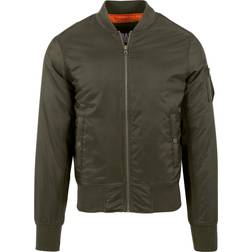 Urban Classics Basic Bomber Jacket Dark Olive