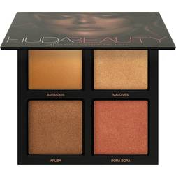 Huda Beauty 3D Highlighter Palette Bronze Sands