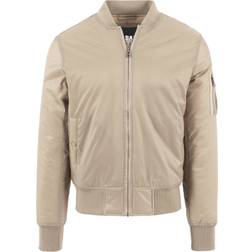 Urban Classics Basic Bomber Jacket Beige