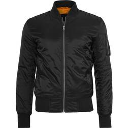 Urban Classics Basic Bomber Jacket - Black