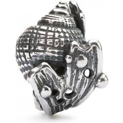 Trollbeads Hiding Conch Bead Charm - Silver
