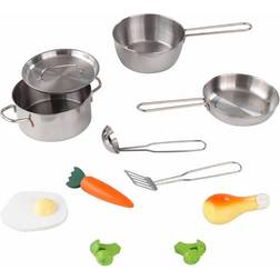 Kidkraft Deluxe Cookware Set with Food