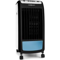 OneConcept CarribeanBlue Climatizador evaporativo, humidificador de aire y ventilador de 400 m3/h Blanco