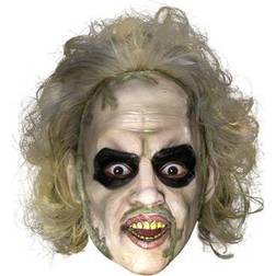 Rubies Beetlejuice Vinyl Mask with Hair