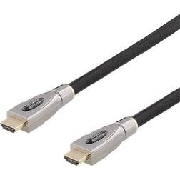 Deltaco Prime Active Braided 18Gbps HDMI - HDMI High Speed ​​with Ethernet 15m