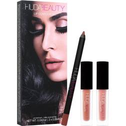 Huda Beauty Lip Contour Set Vixen & Famous