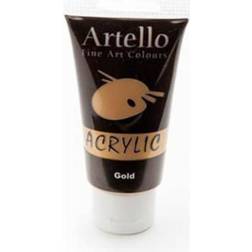 Artello Acrylic Paint Gold 75ml