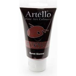 Artello Acrylic Paint Burnt Sienna 75ml