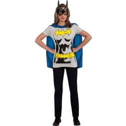 Rubies Womens Batgirl T-Shirt with Cape Costume