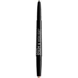 NYX Sculpt & Highlight Brow Contour Soft Brown/Rose