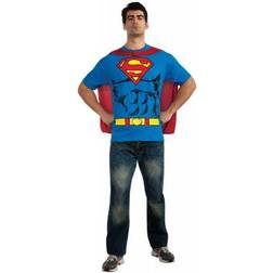 Rubies Adult Superman T-Shirt/Cape Costume Easy Halloween Costumes