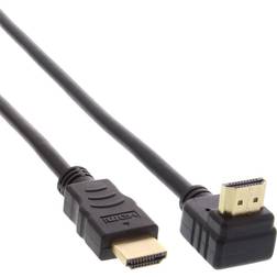 InLine HDMI-HDMI 1.4 Angled 1m