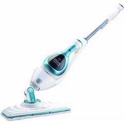 Black & Decker Balai Vapeur Filaire 1600 W 15 À 20 Min Steam Mop Deluxe FSM1630 Bleu