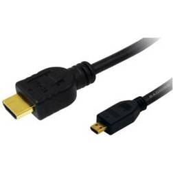 LogiLink HDMI - Micro HDMI Standard Speed with Ethernet 1m