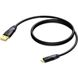 Procab USB A-USB Micro-A 2.0 1.5m