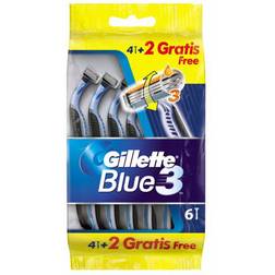 Gillette Blue3 Disposable Razor 6-pack