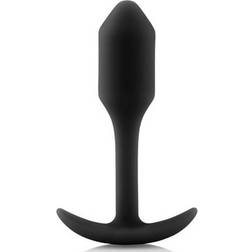 B-Vibe Snug Plug 1 Buttplug Zwart