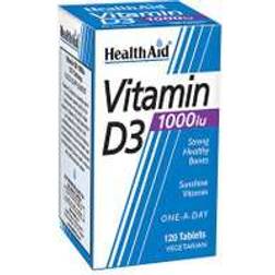 Health Aid Vitamin D3 1000iu 120 st