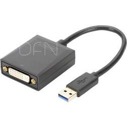 Digitus USB A-DVI 0.2m