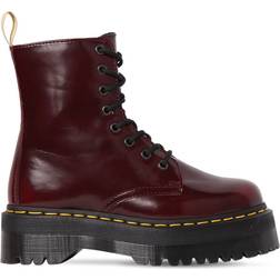 Dr. Martens Vegan Jadon II - Cherry Red Oxford Rub Off