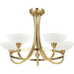 Endon Cagney 5Lt Ceiling Flush Light ∅ 64cm